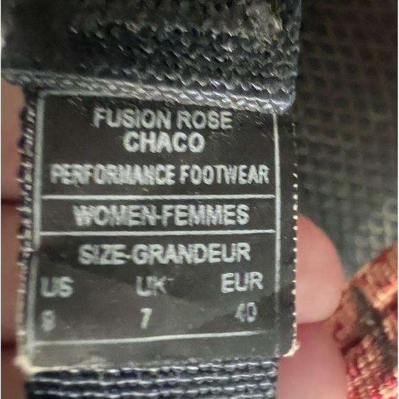 Chaos red & pink size 8 - Picture 3 of 3